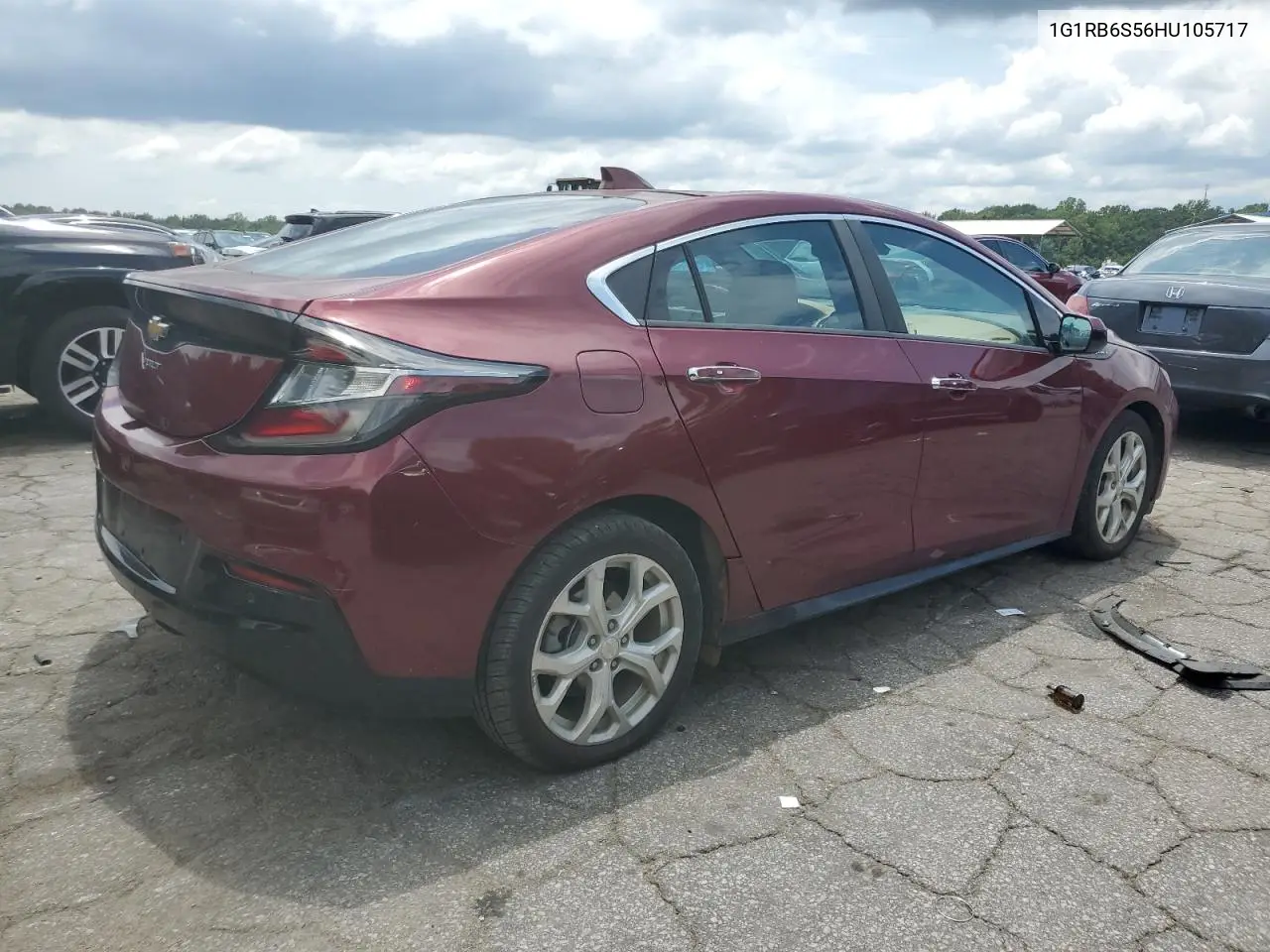 2017 Chevrolet Volt Premier VIN: 1G1RB6S56HU105717 Lot: 65796095
