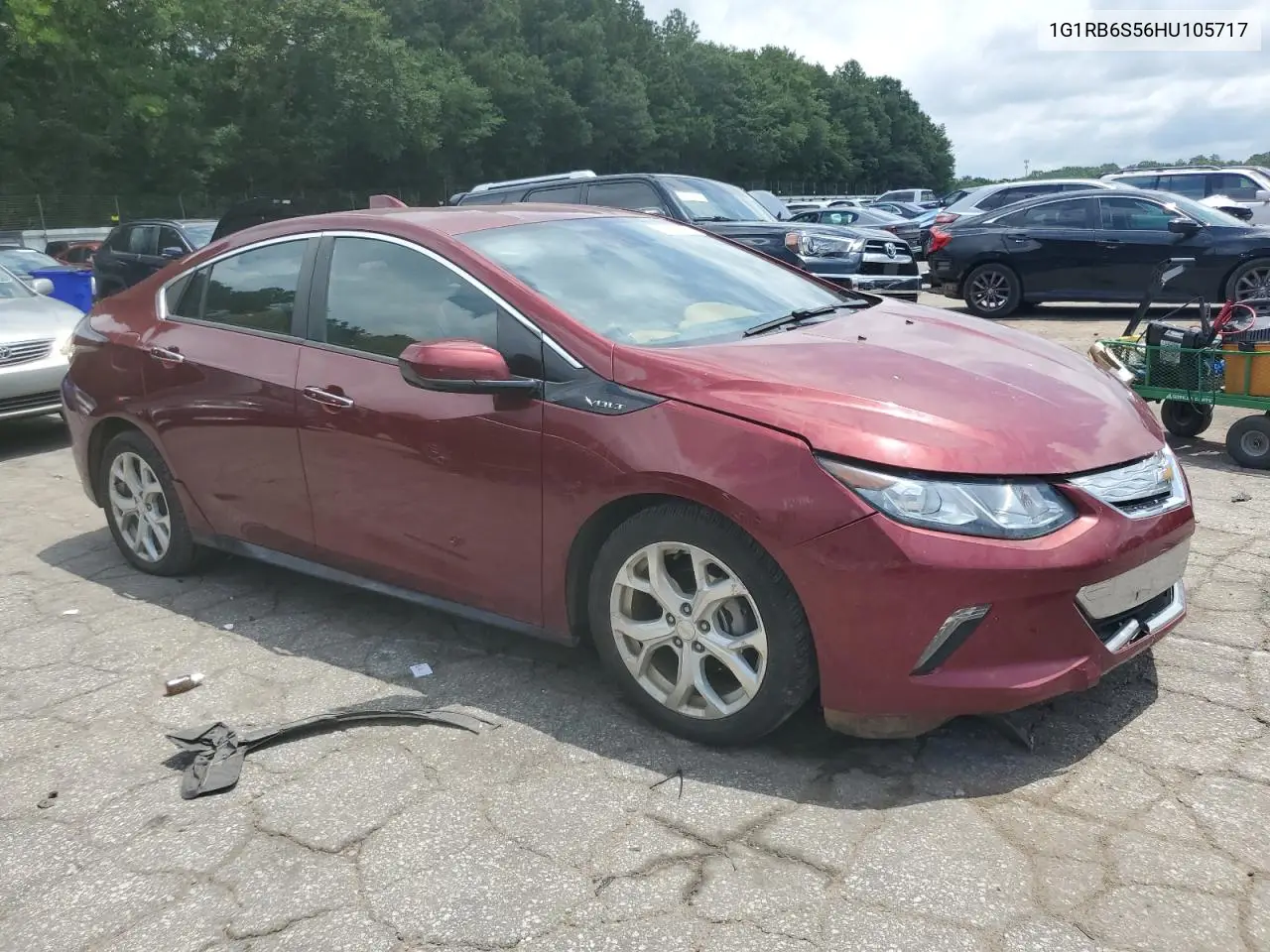2017 Chevrolet Volt Premier VIN: 1G1RB6S56HU105717 Lot: 65796095