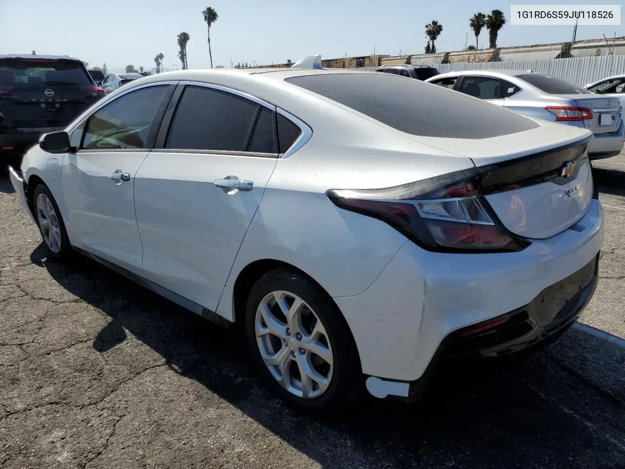 2018 Chevrolet Volt Premier VIN: 1G1RD6S59JU118526 Lot: 60574645