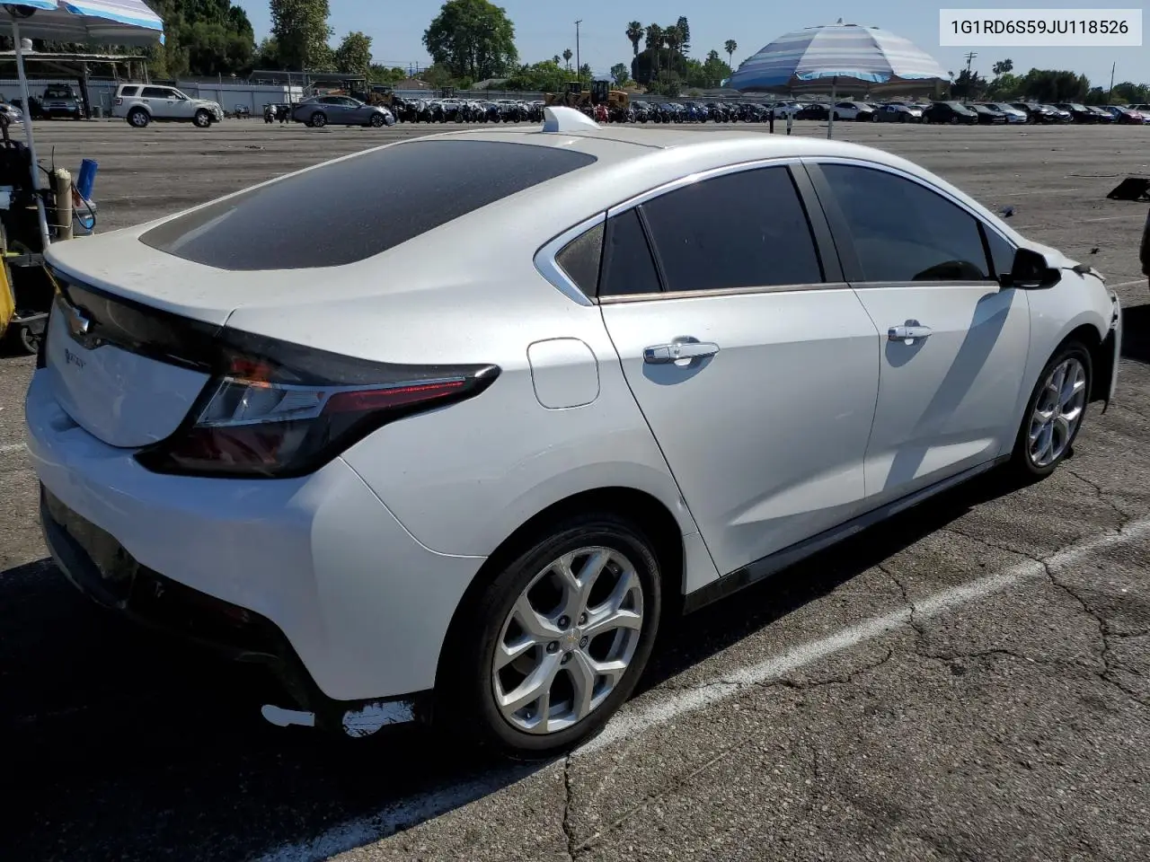 2018 Chevrolet Volt Premier VIN: 1G1RD6S59JU118526 Lot: 60574645