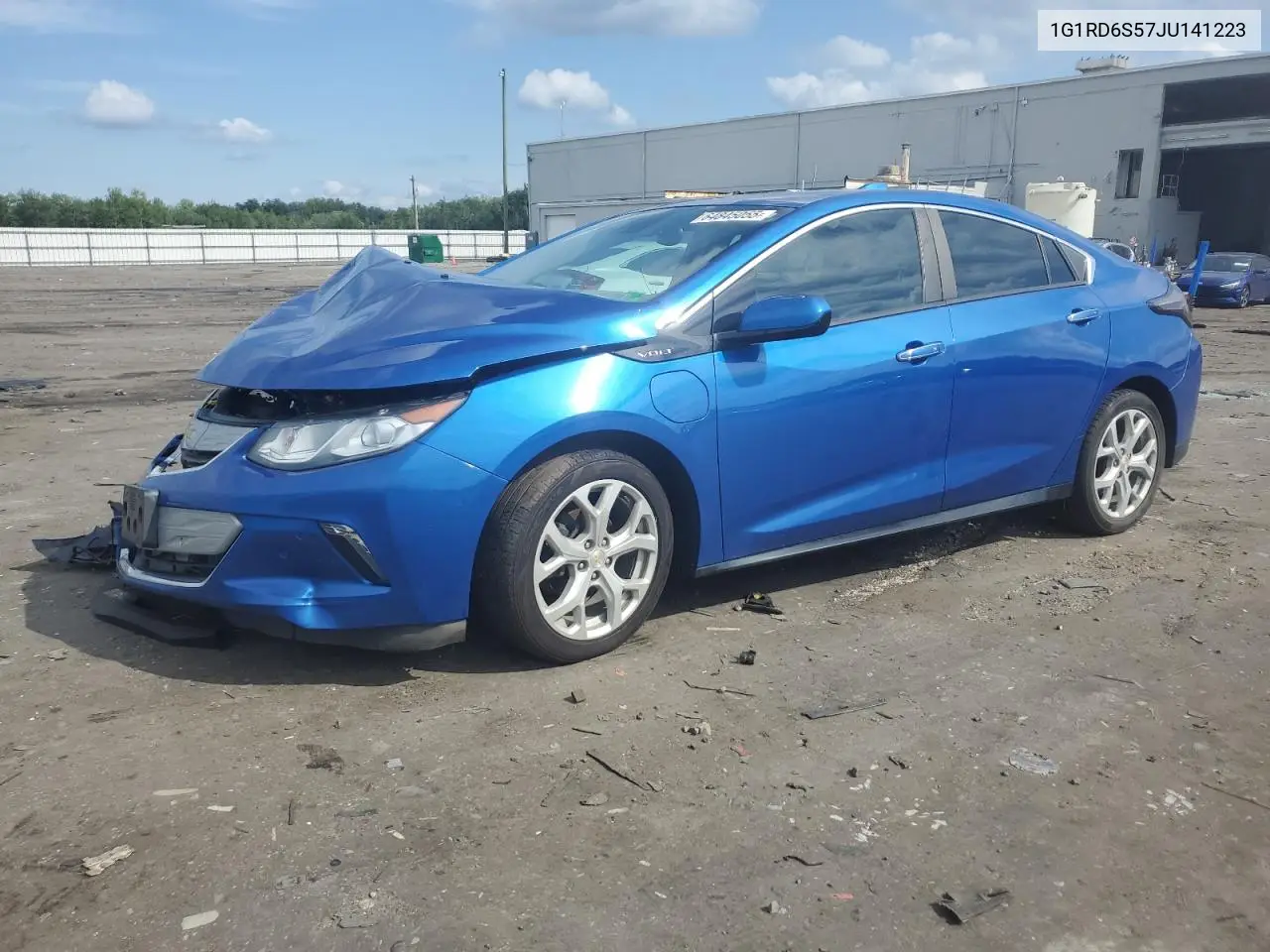 2018 Chevrolet Volt Premier VIN: 1G1RD6S57JU141223 Lot: 64845055