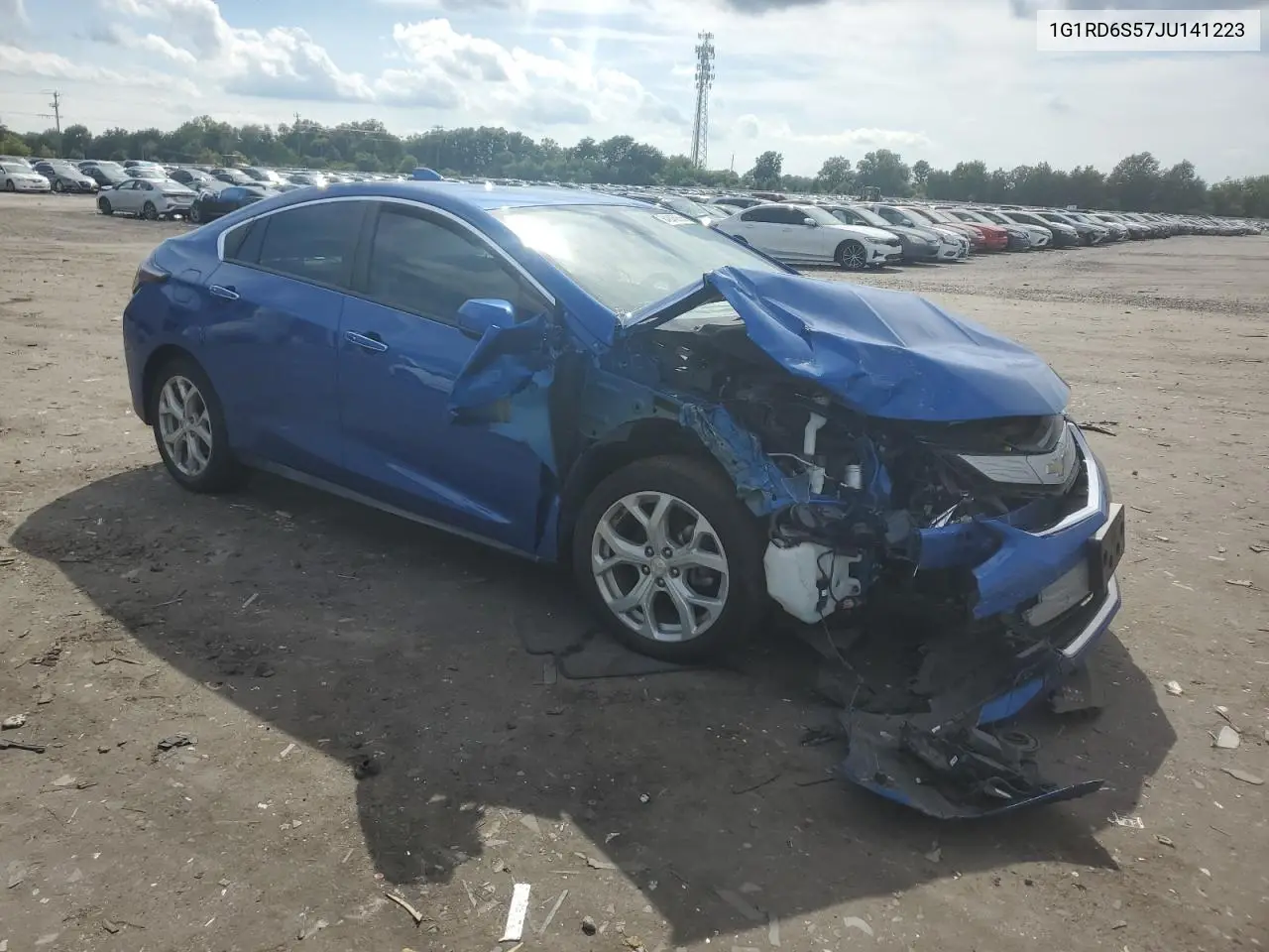 2018 Chevrolet Volt Premier VIN: 1G1RD6S57JU141223 Lot: 64845055