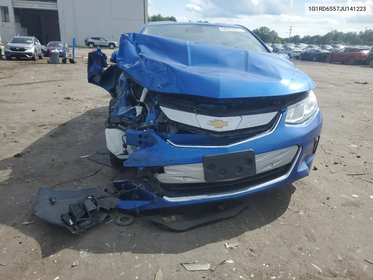 2018 Chevrolet Volt Premier VIN: 1G1RD6S57JU141223 Lot: 64845055