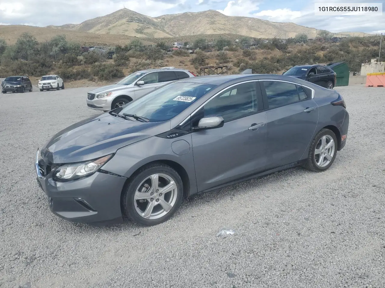 2018 Chevrolet Volt Lt VIN: 1G1RC6S55JU118980 Lot: 65723825