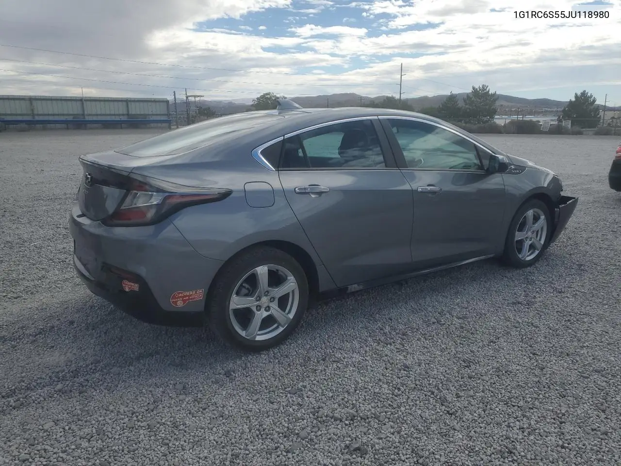 2018 Chevrolet Volt Lt VIN: 1G1RC6S55JU118980 Lot: 65723825