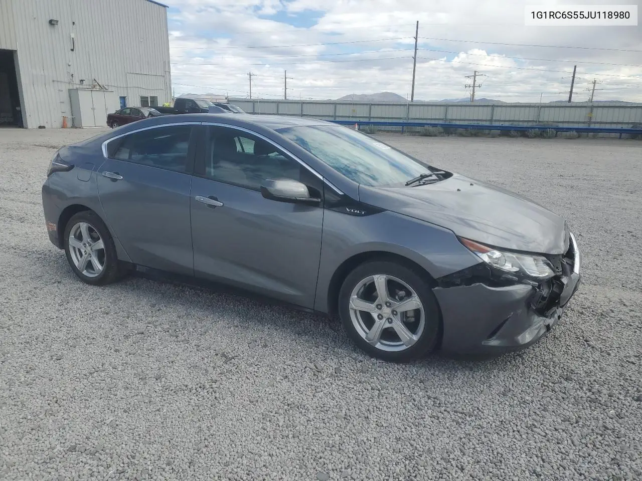 2018 Chevrolet Volt Lt VIN: 1G1RC6S55JU118980 Lot: 65723825