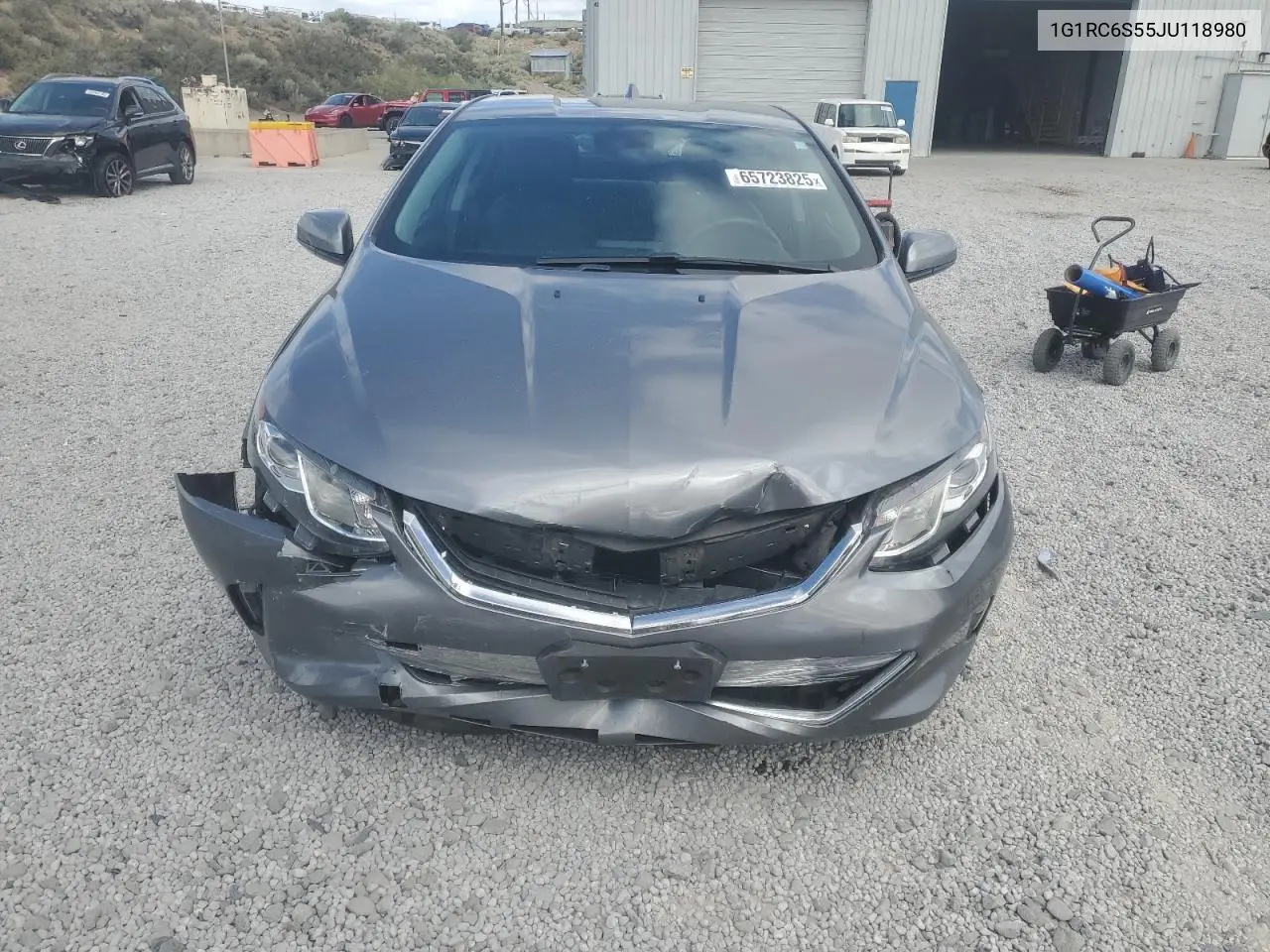 2018 Chevrolet Volt Lt VIN: 1G1RC6S55JU118980 Lot: 65723825