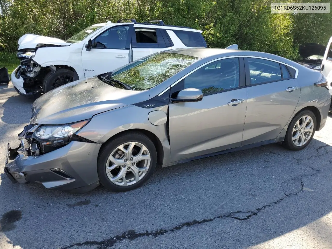 2019 Chevrolet Volt Premier VIN: 1G1RD6S52KU126095 Lot: 58584205