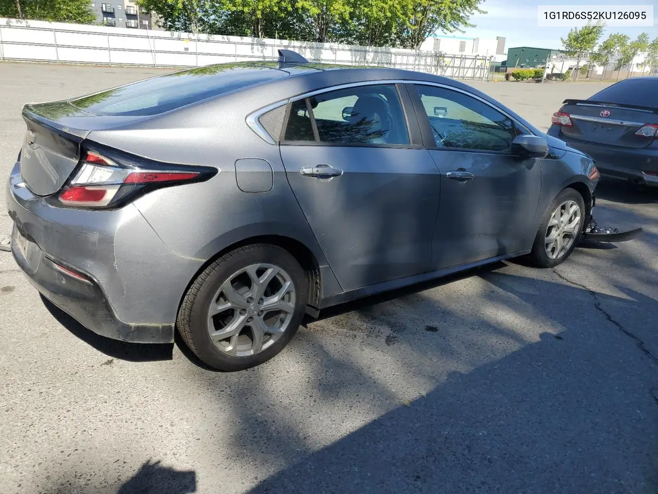 2019 Chevrolet Volt Premier VIN: 1G1RD6S52KU126095 Lot: 58584205