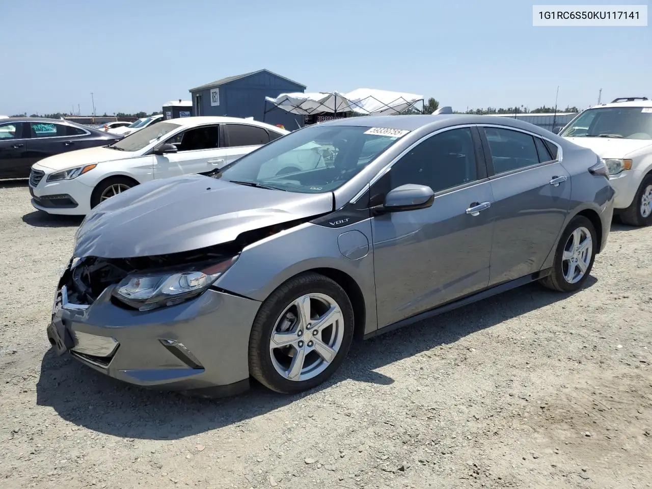 2019 Chevrolet Volt Lt VIN: 1G1RC6S50KU117141 Lot: 59339755