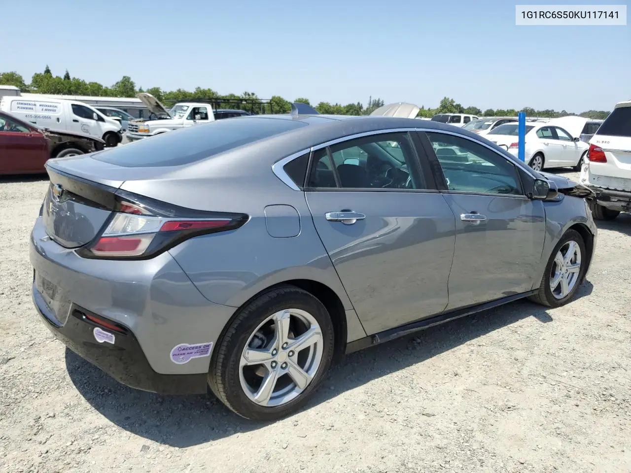 2019 Chevrolet Volt Lt VIN: 1G1RC6S50KU117141 Lot: 59339755