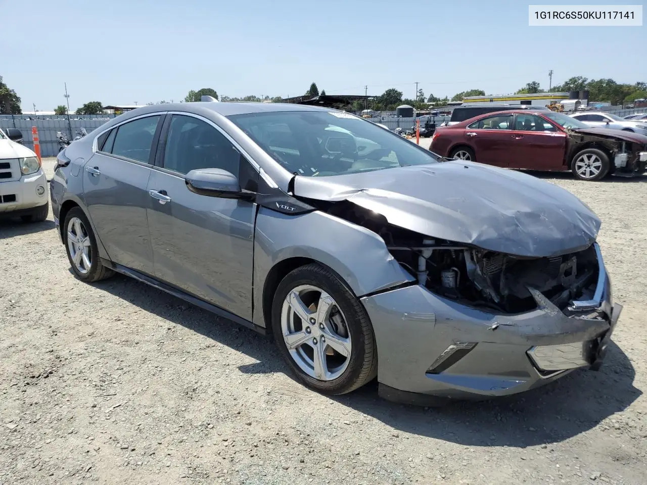 2019 Chevrolet Volt Lt VIN: 1G1RC6S50KU117141 Lot: 59339755