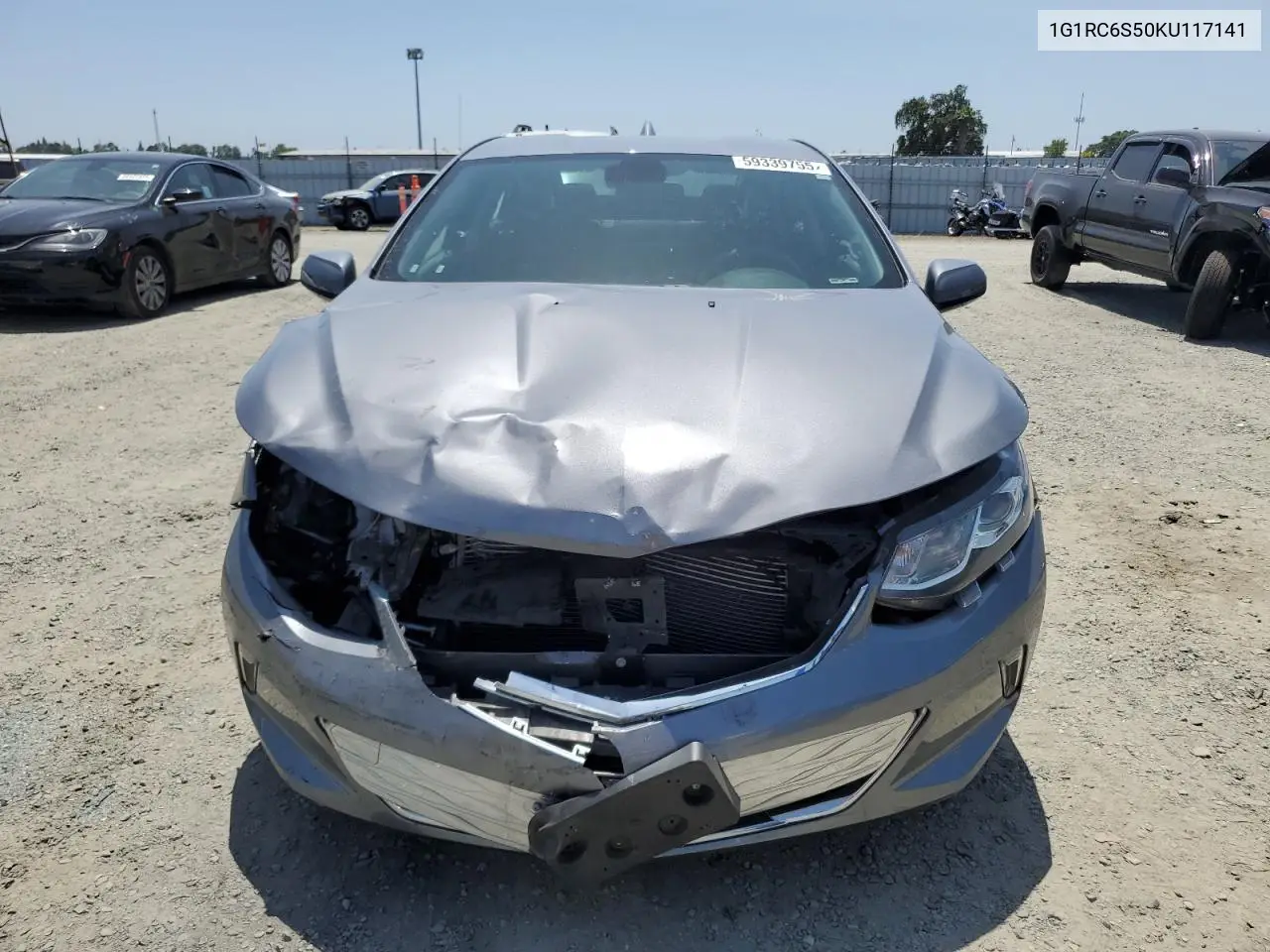 2019 Chevrolet Volt Lt VIN: 1G1RC6S50KU117141 Lot: 59339755