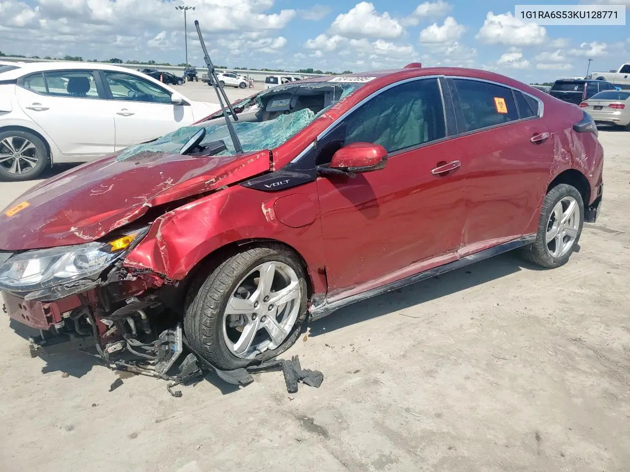 2019 Chevrolet Volt Lt VIN: 1G1RA6S53KU128771 Lot: 62412695