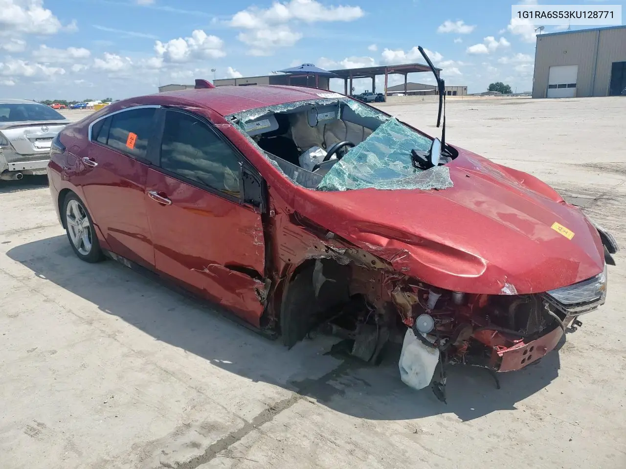 2019 Chevrolet Volt Lt VIN: 1G1RA6S53KU128771 Lot: 62412695
