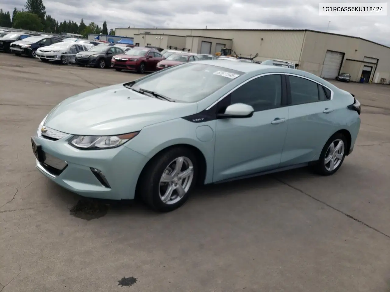 2019 Chevrolet Volt Lt VIN: 1G1RC6S56KU118424 Lot: 62611945