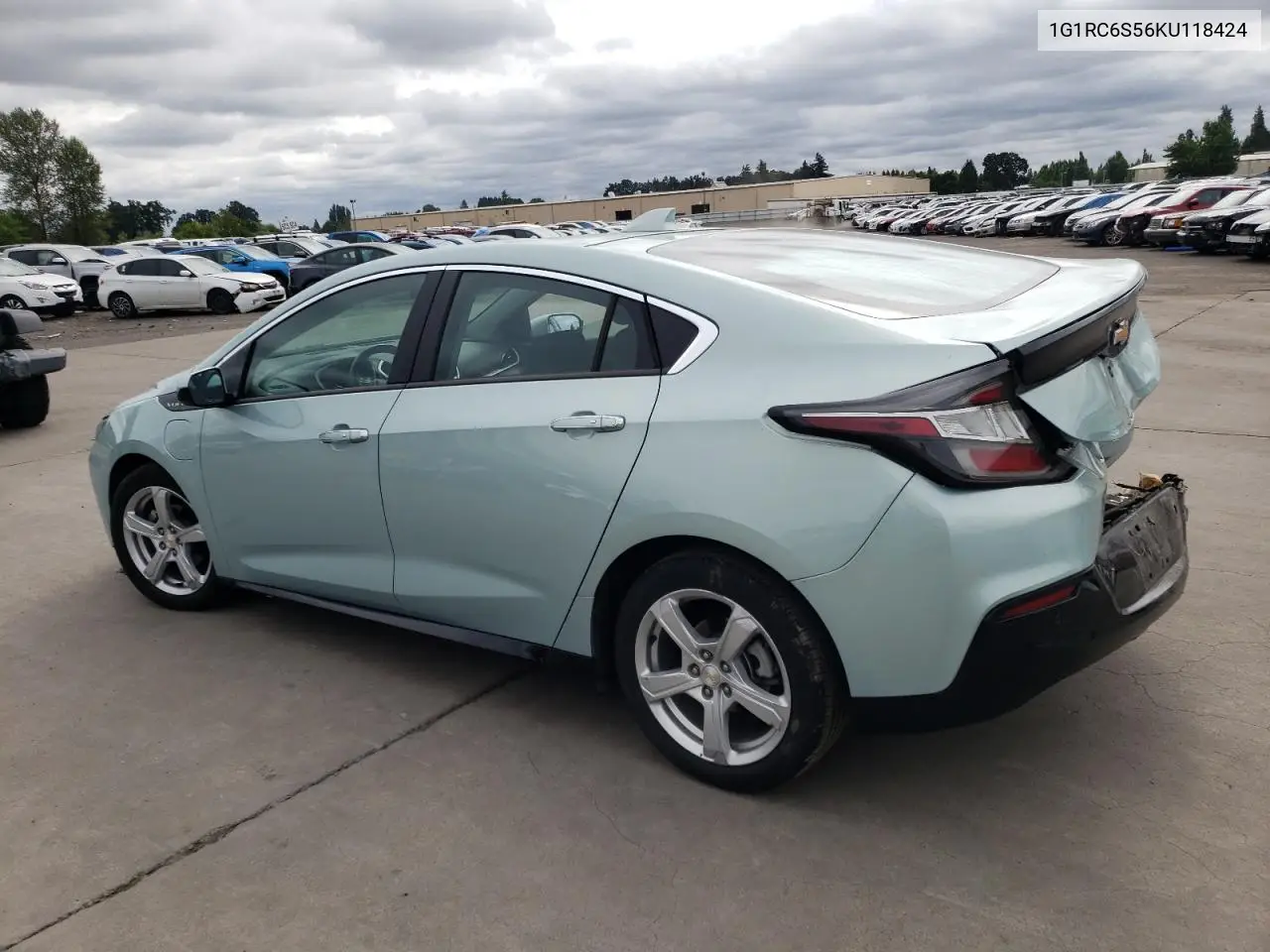 2019 Chevrolet Volt Lt VIN: 1G1RC6S56KU118424 Lot: 62611945