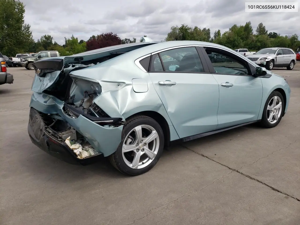 2019 Chevrolet Volt Lt VIN: 1G1RC6S56KU118424 Lot: 62611945