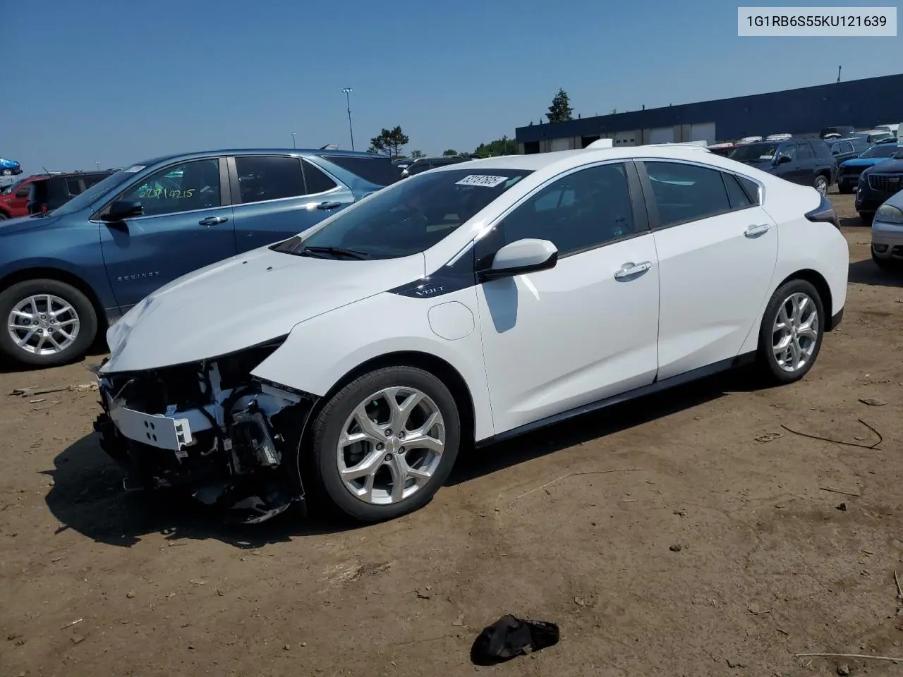 2019 Chevrolet Volt Premier VIN: 1G1RB6S55KU121639 Lot: 63187605