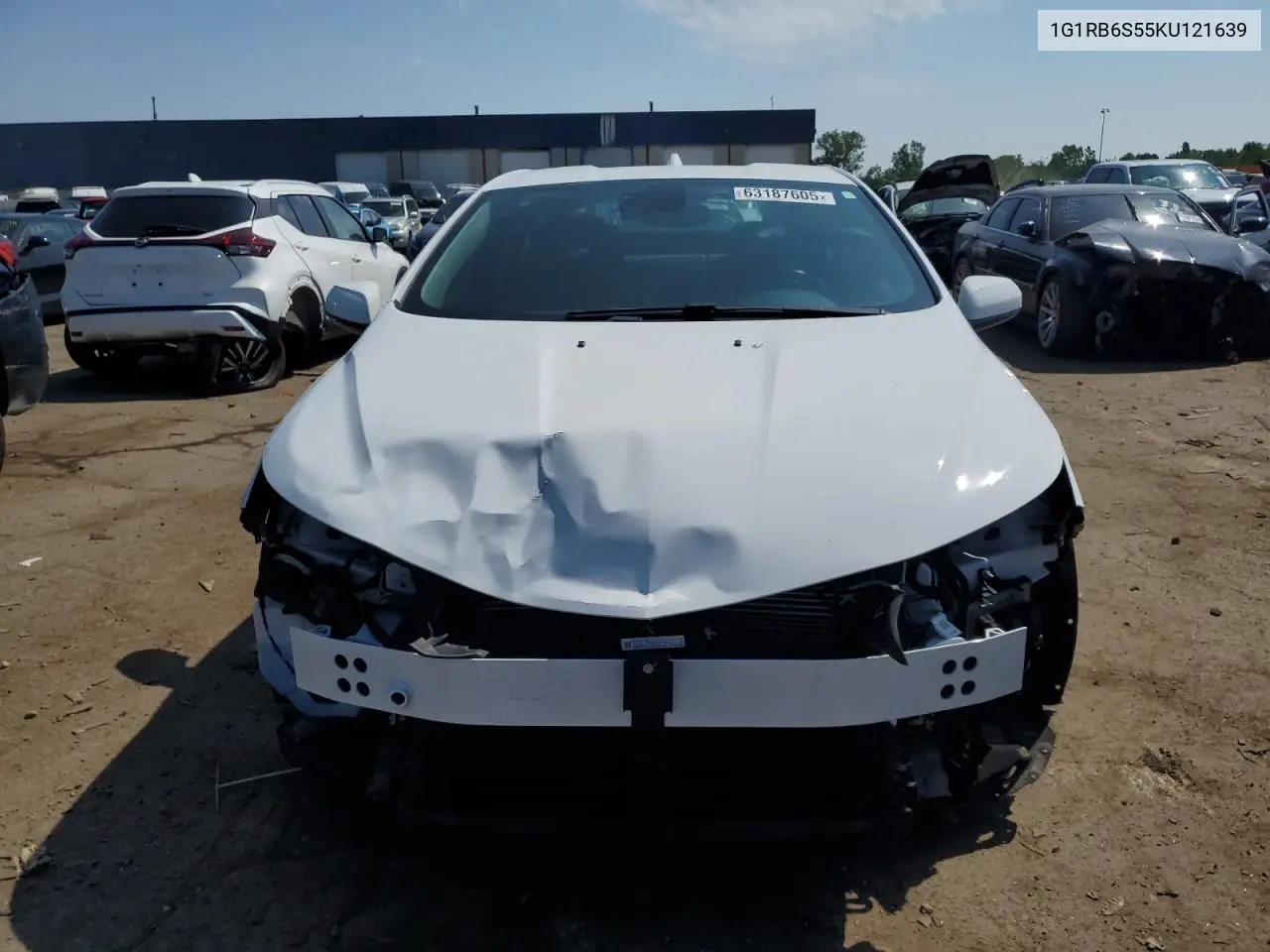 2019 Chevrolet Volt Premier VIN: 1G1RB6S55KU121639 Lot: 63187605