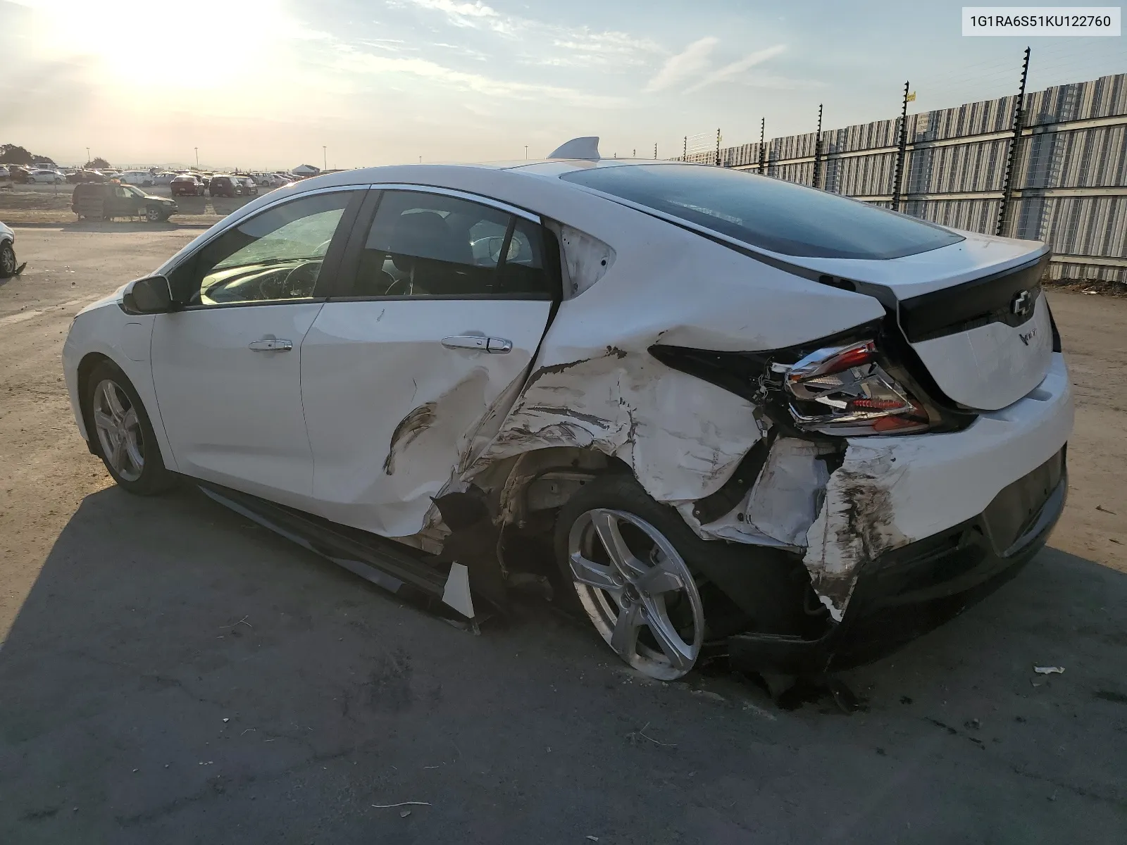 2019 Chevrolet Volt Lt VIN: 1G1RA6S51KU122760 Lot: 65473794