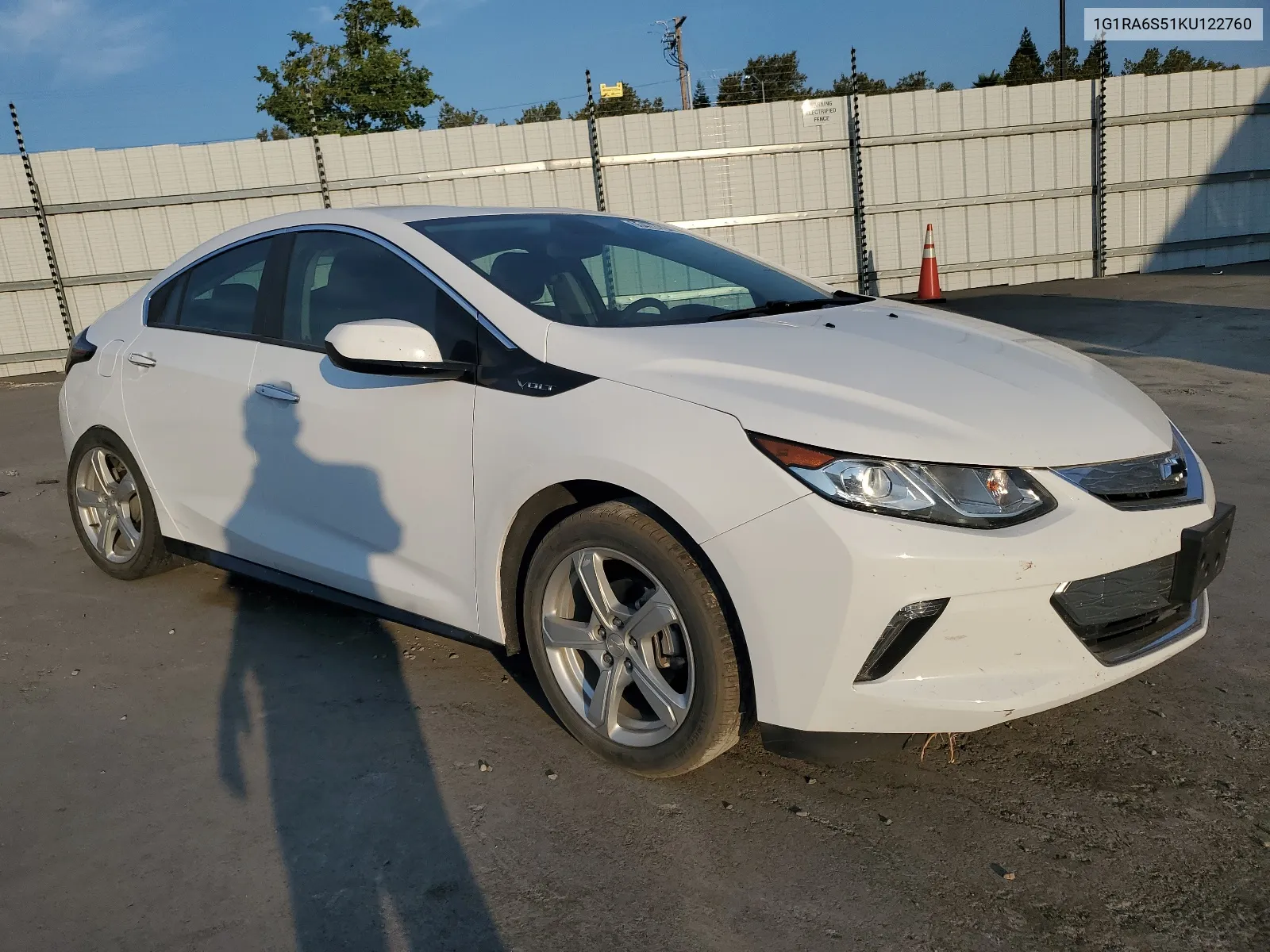 2019 Chevrolet Volt Lt VIN: 1G1RA6S51KU122760 Lot: 65473794