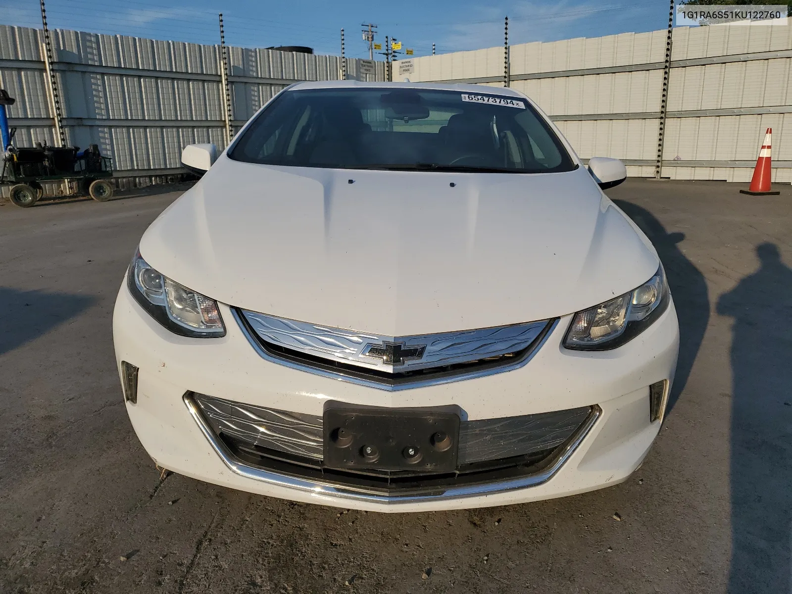 2019 Chevrolet Volt Lt VIN: 1G1RA6S51KU122760 Lot: 65473794