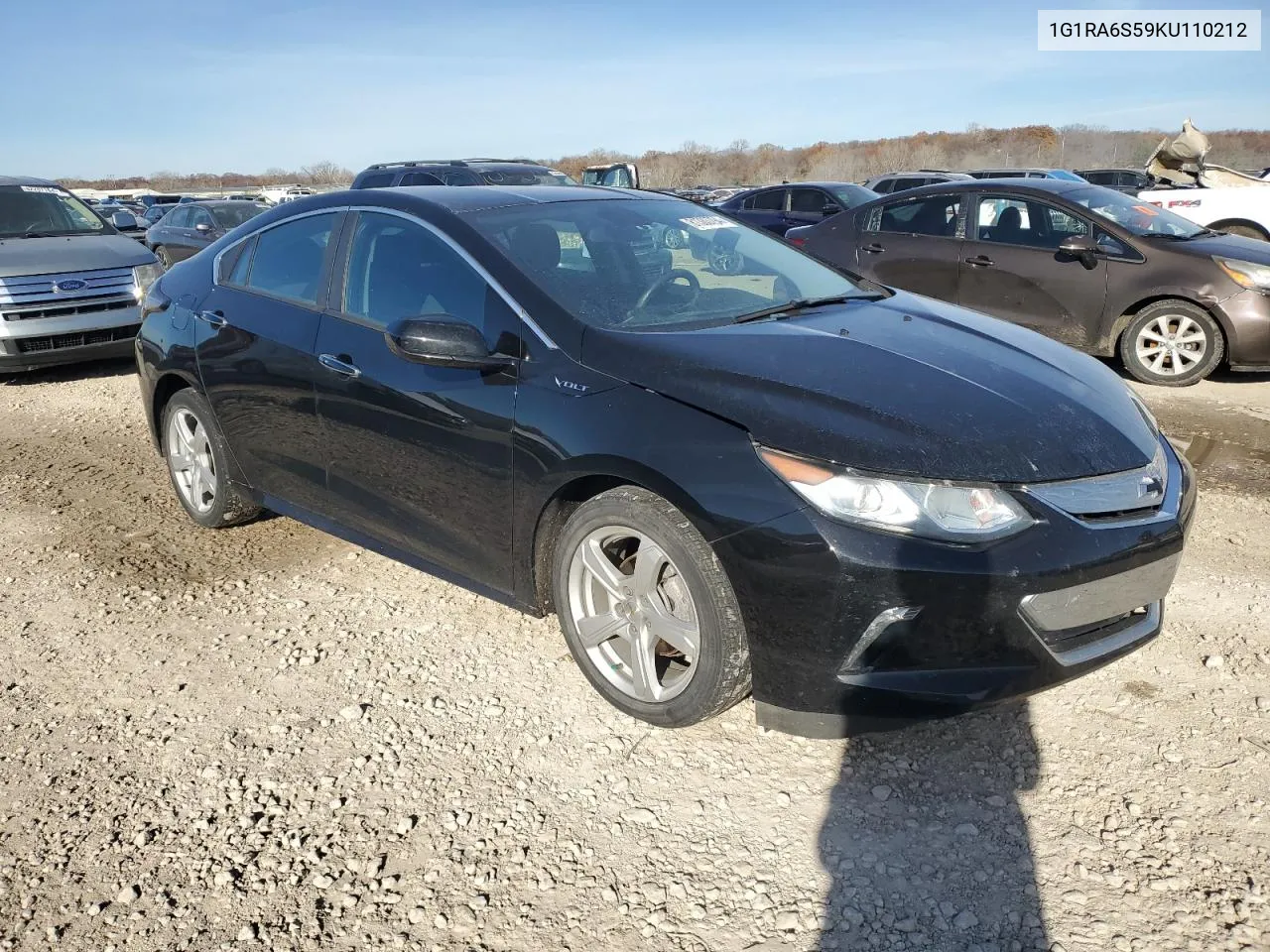 2019 Chevrolet Volt Lt VIN: 1G1RA6S59KU110212 Lot: 81383794