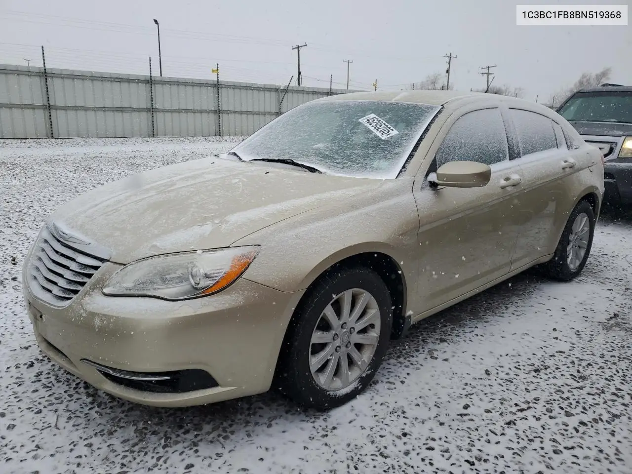 2011 Chrysler 200 Touring VIN: 1C3BC1FB8BN519368 Lot: 45295205