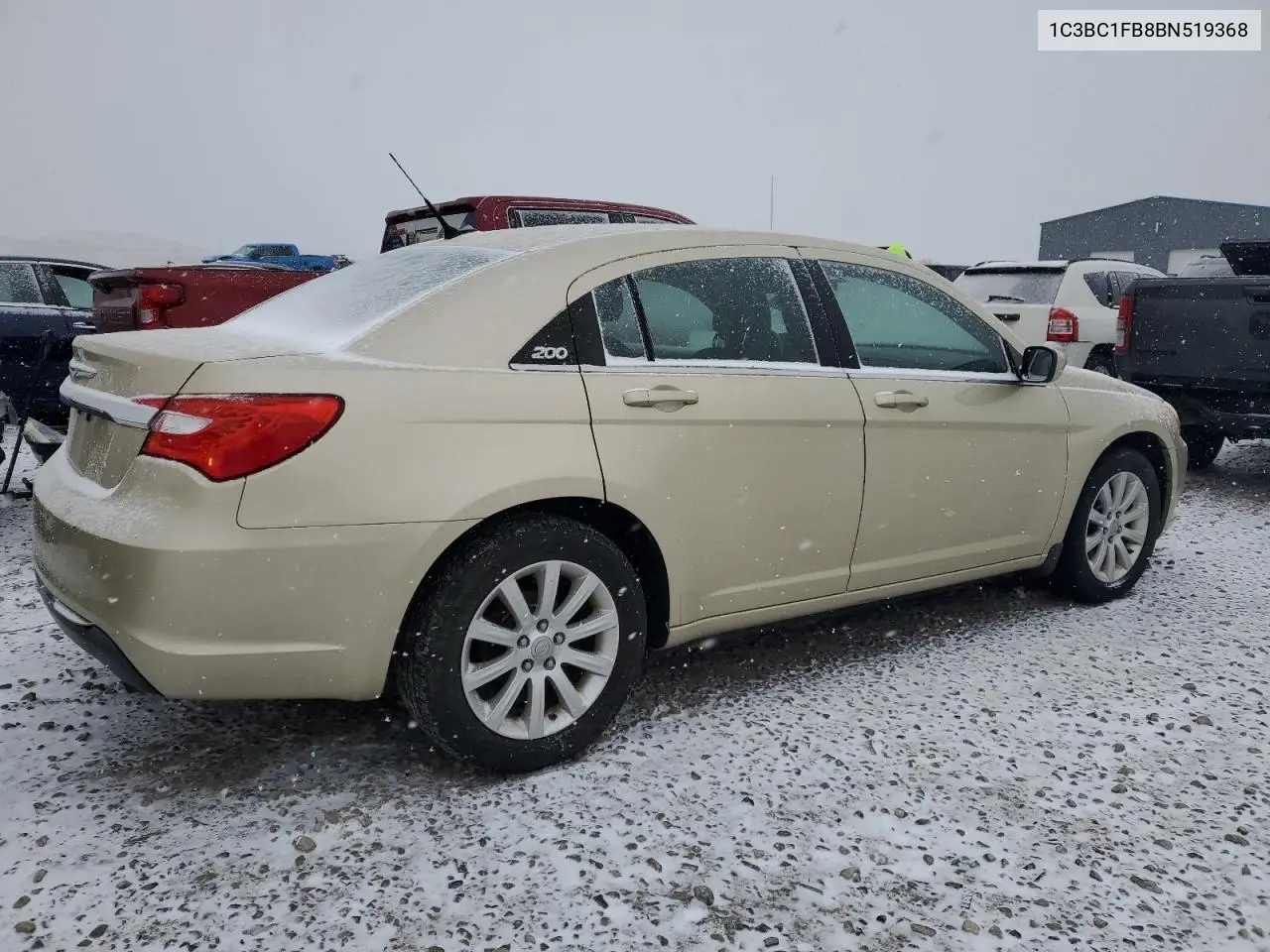 2011 Chrysler 200 Touring VIN: 1C3BC1FB8BN519368 Lot: 45295205