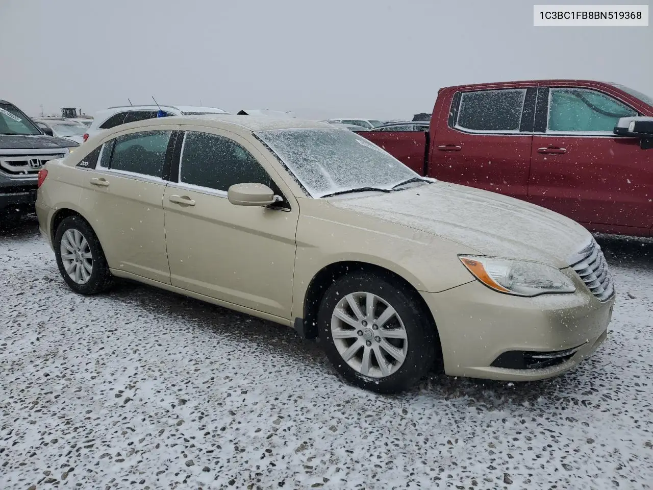 2011 Chrysler 200 Touring VIN: 1C3BC1FB8BN519368 Lot: 45295205