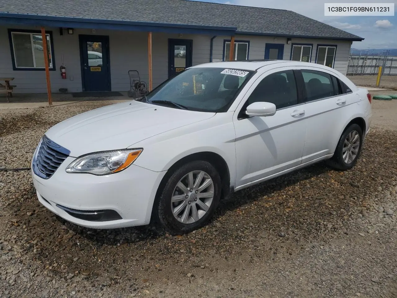 2011 Chrysler 200 Touring VIN: 1C3BC1FG9BN611231 Lot: 58203985