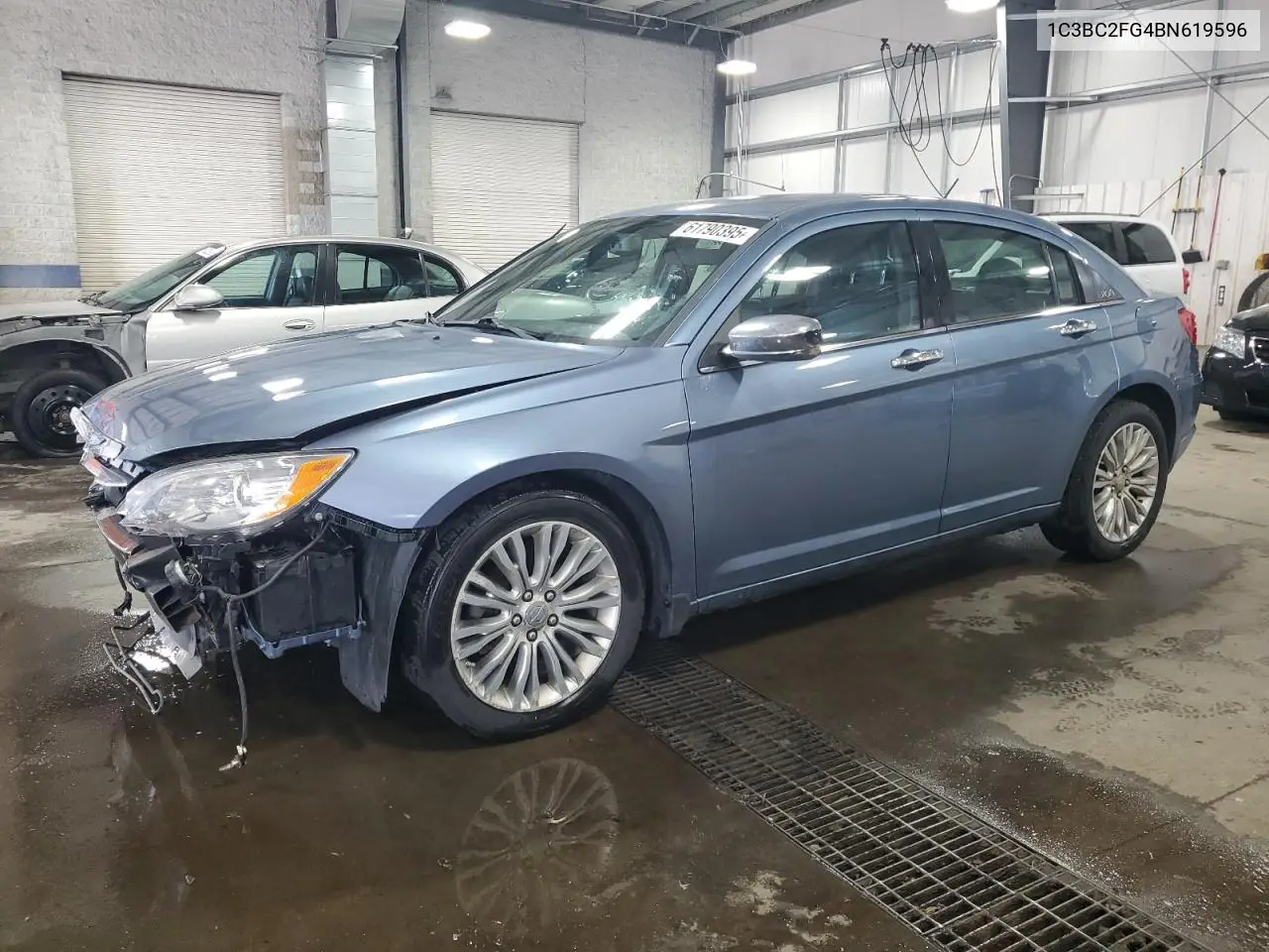 2011 Chrysler 200 Limited VIN: 1C3BC2FG4BN619596 Lot: 61790395