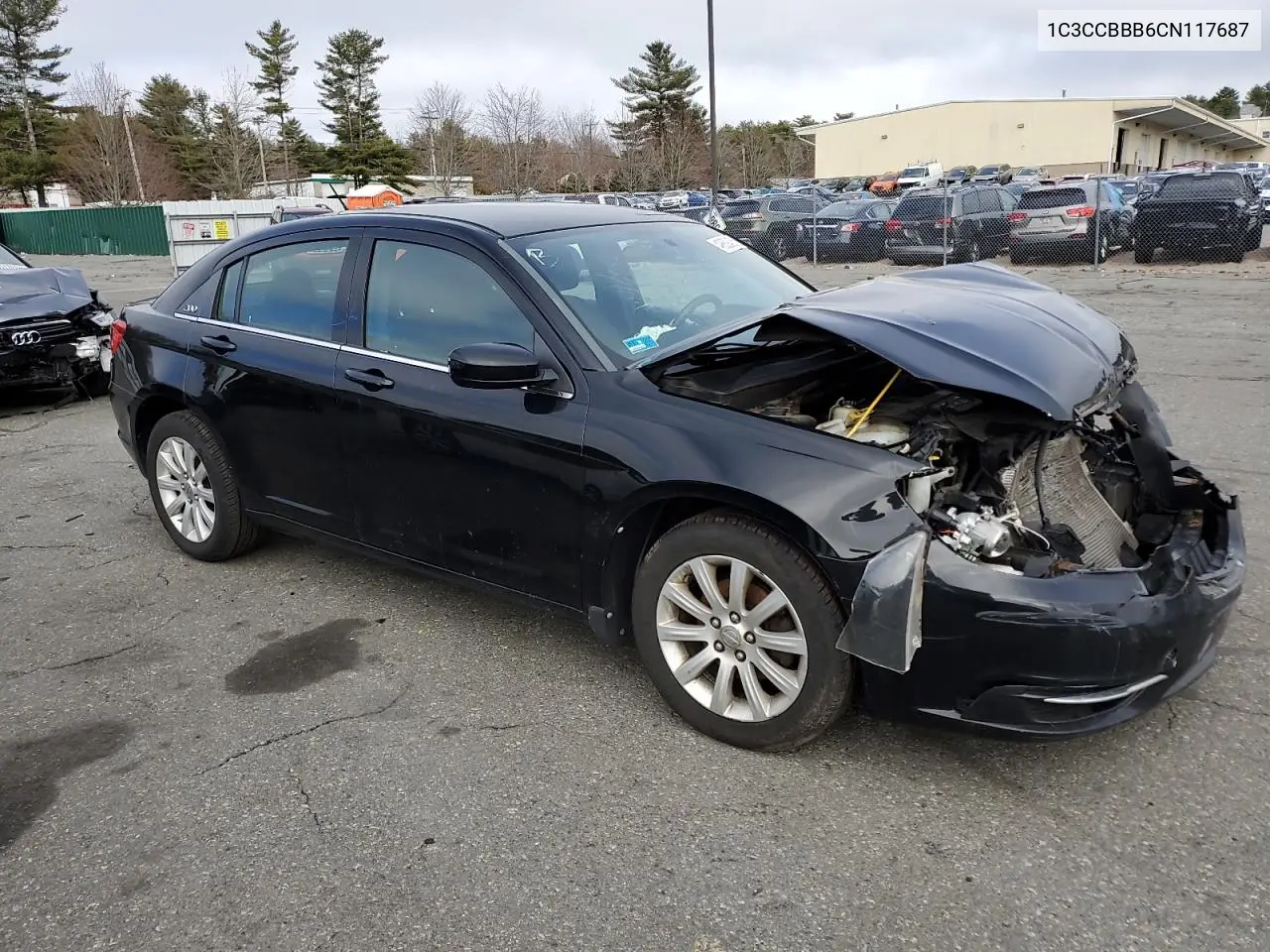 2012 Chrysler 200 Touring VIN: 1C3CCBBB6CN117687 Lot: 49889425