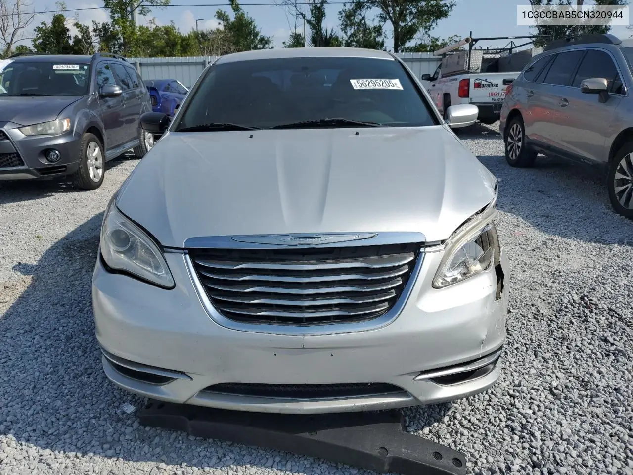 2012 Chrysler 200 Lx VIN: 1C3CCBAB5CN320944 Lot: 56295205