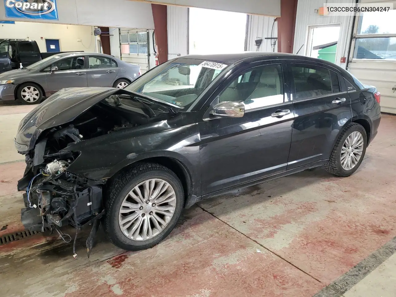 2012 Chrysler 200 Limited VIN: 1C3CCBCB6CN304247 Lot: 56478915