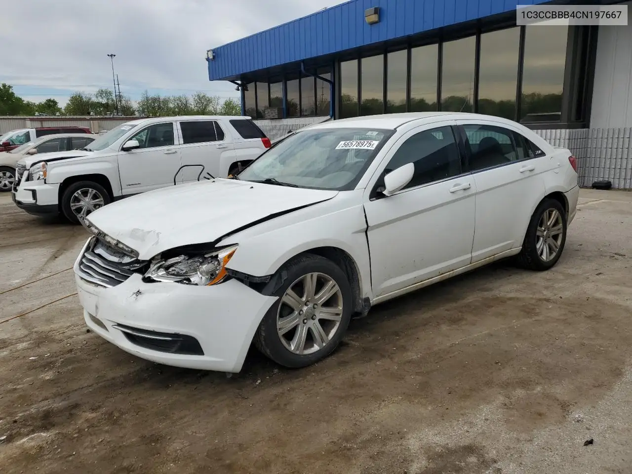 2012 Chrysler 200 Touring VIN: 1C3CCBBB4CN197667 Lot: 56578975