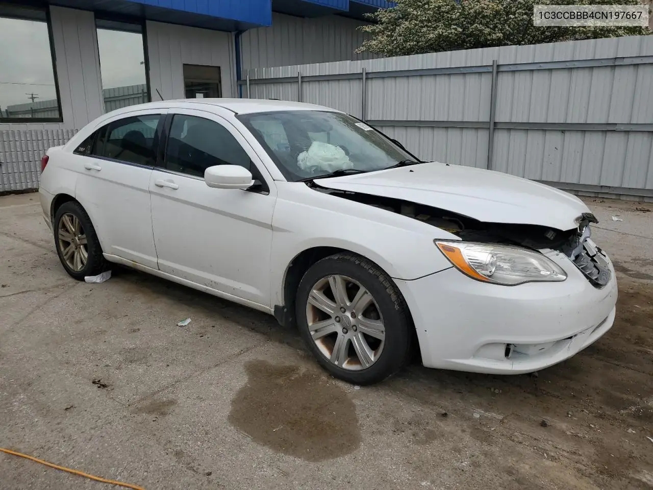2012 Chrysler 200 Touring VIN: 1C3CCBBB4CN197667 Lot: 56578975