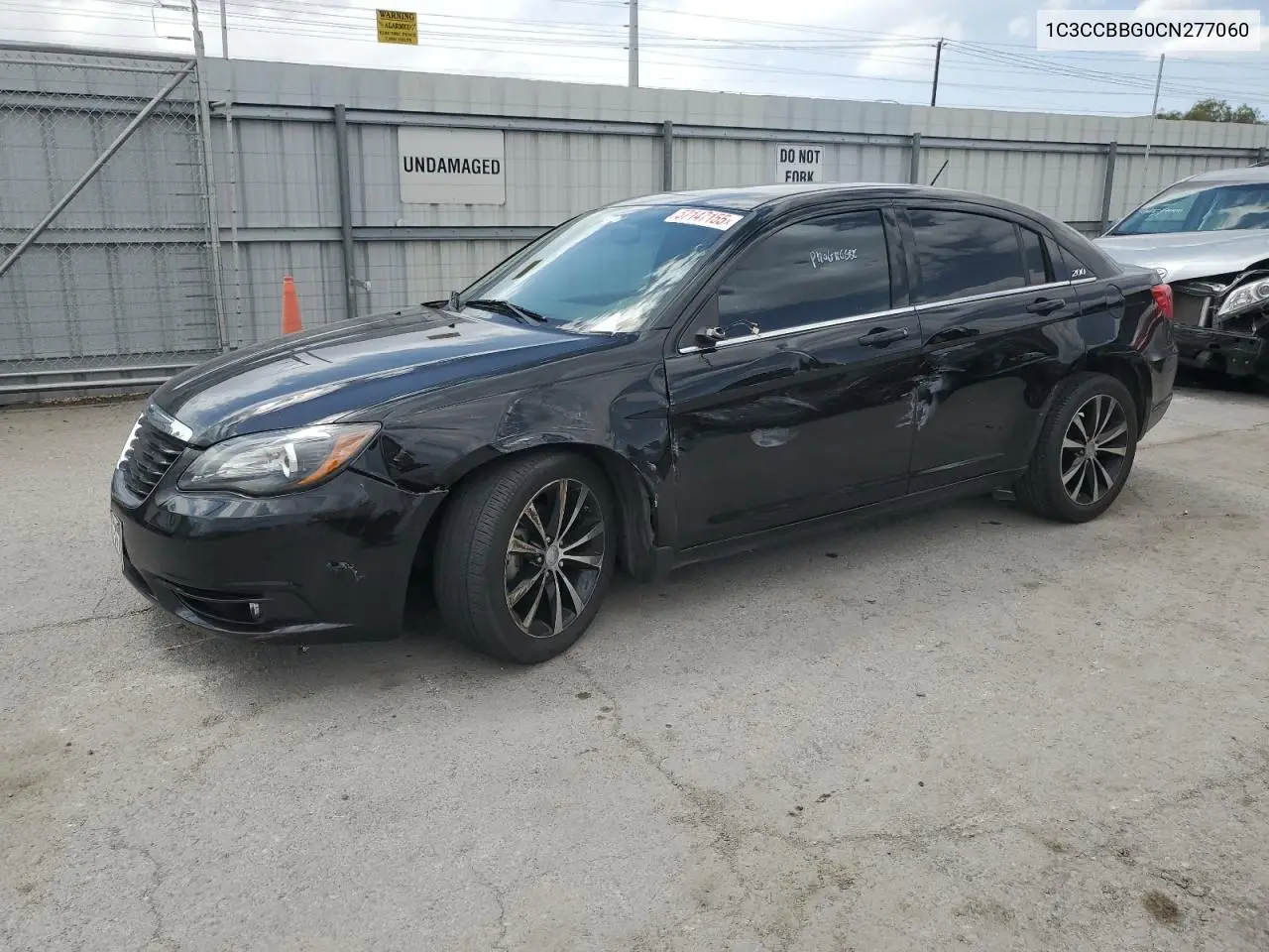 2012 Chrysler 200 Touring VIN: 1C3CCBBG0CN277060 Lot: 57147155