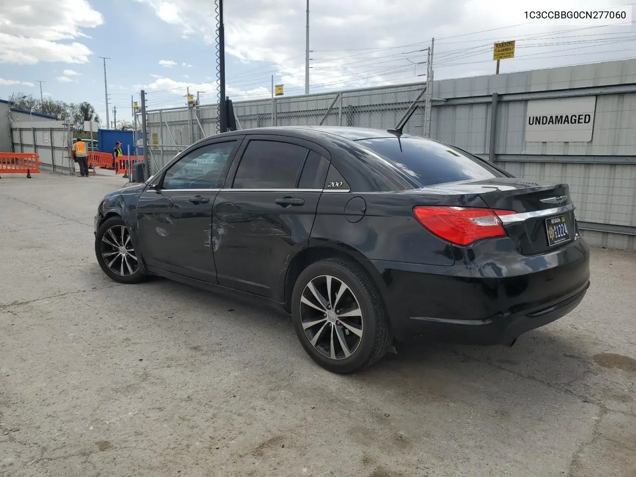 2012 Chrysler 200 Touring VIN: 1C3CCBBG0CN277060 Lot: 57147155
