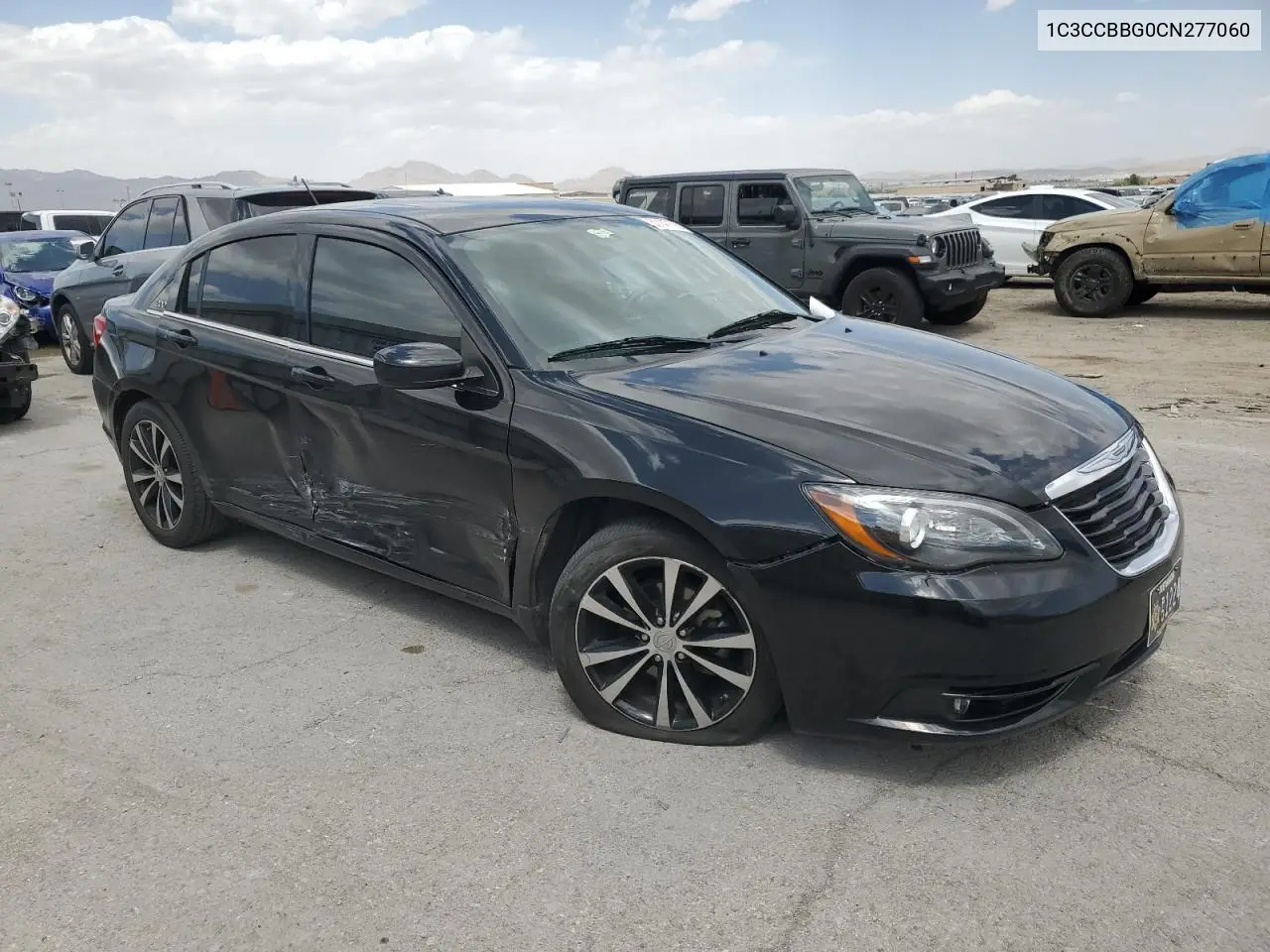 2012 Chrysler 200 Touring VIN: 1C3CCBBG0CN277060 Lot: 57147155