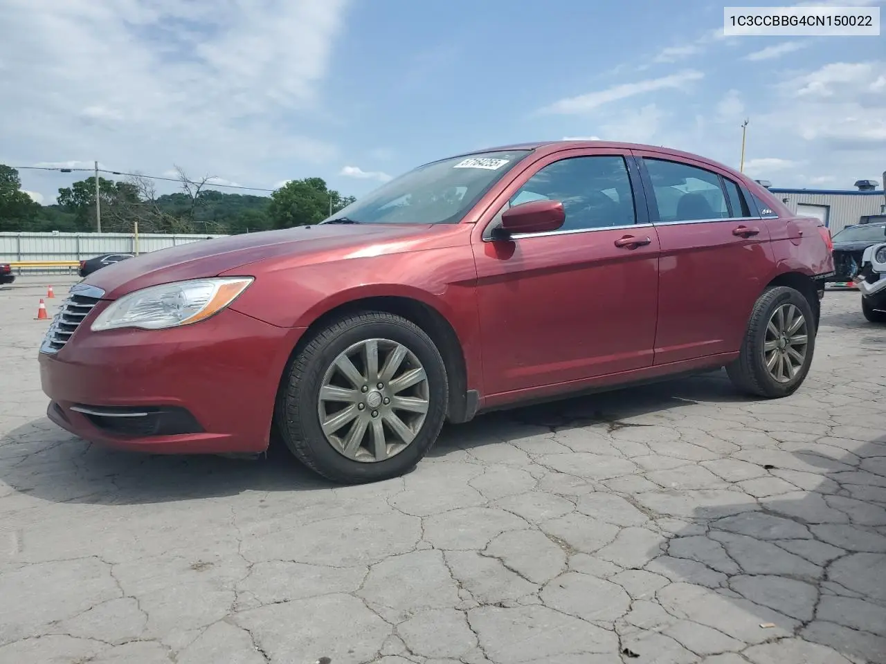 2012 Chrysler 200 Touring VIN: 1C3CCBBG4CN150022 Lot: 57164255