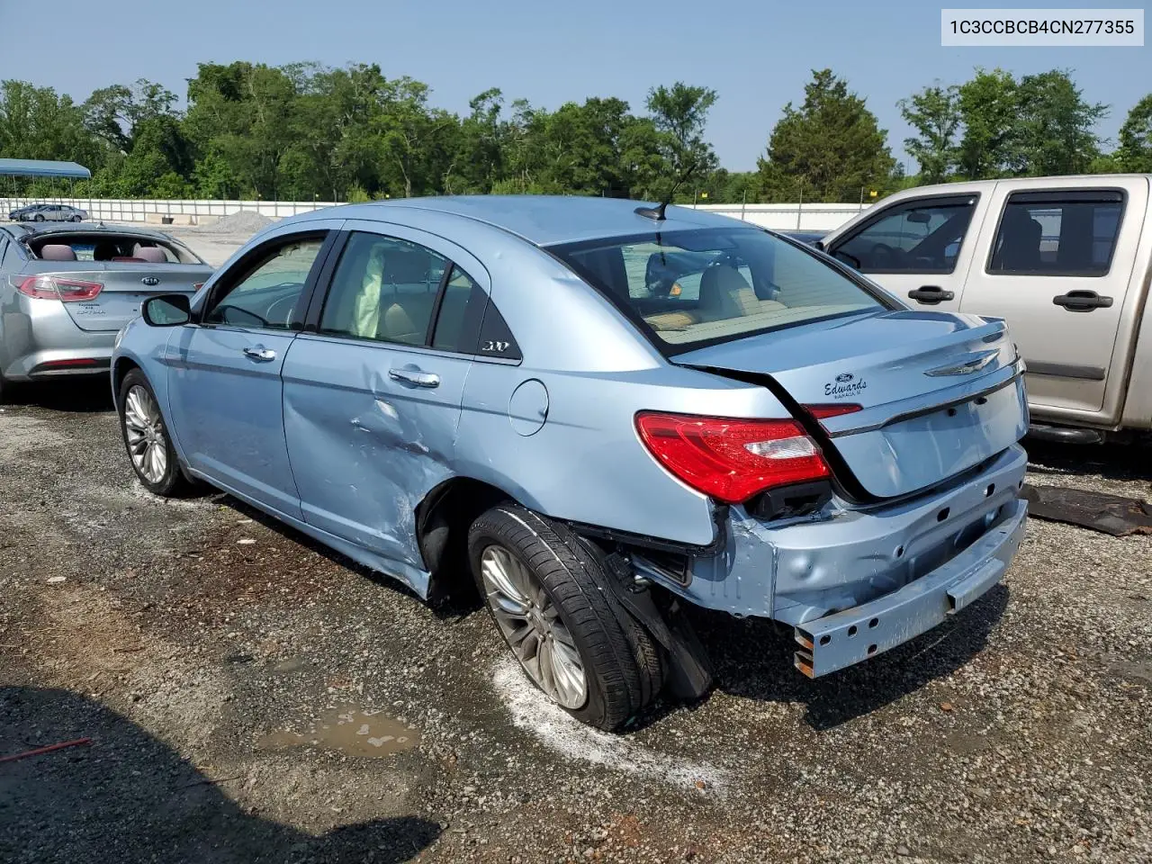 2012 Chrysler 200 Limited VIN: 1C3CCBCB4CN277355 Lot: 58575155