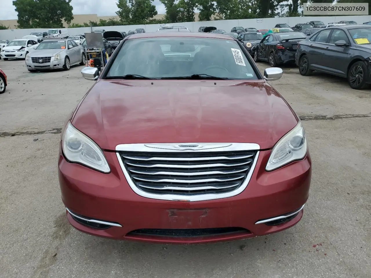 2012 Chrysler 200 Limited VIN: 1C3CCBCB7CN307609 Lot: 60809145