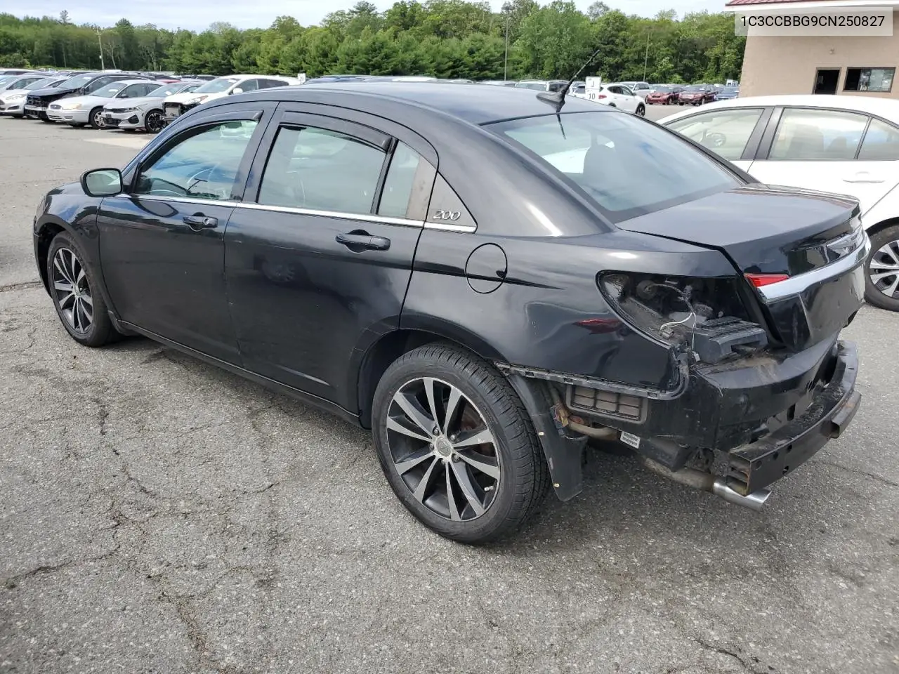 2012 Chrysler 200 Touring VIN: 1C3CCBBG9CN250827 Lot: 62054365