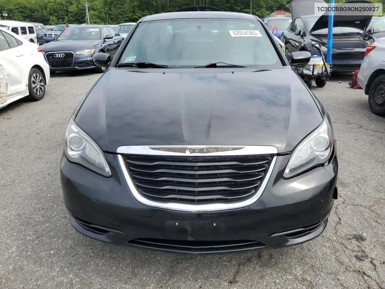 2012 Chrysler 200 Touring VIN: 1C3CCBBG9CN250827 Lot: 62054365