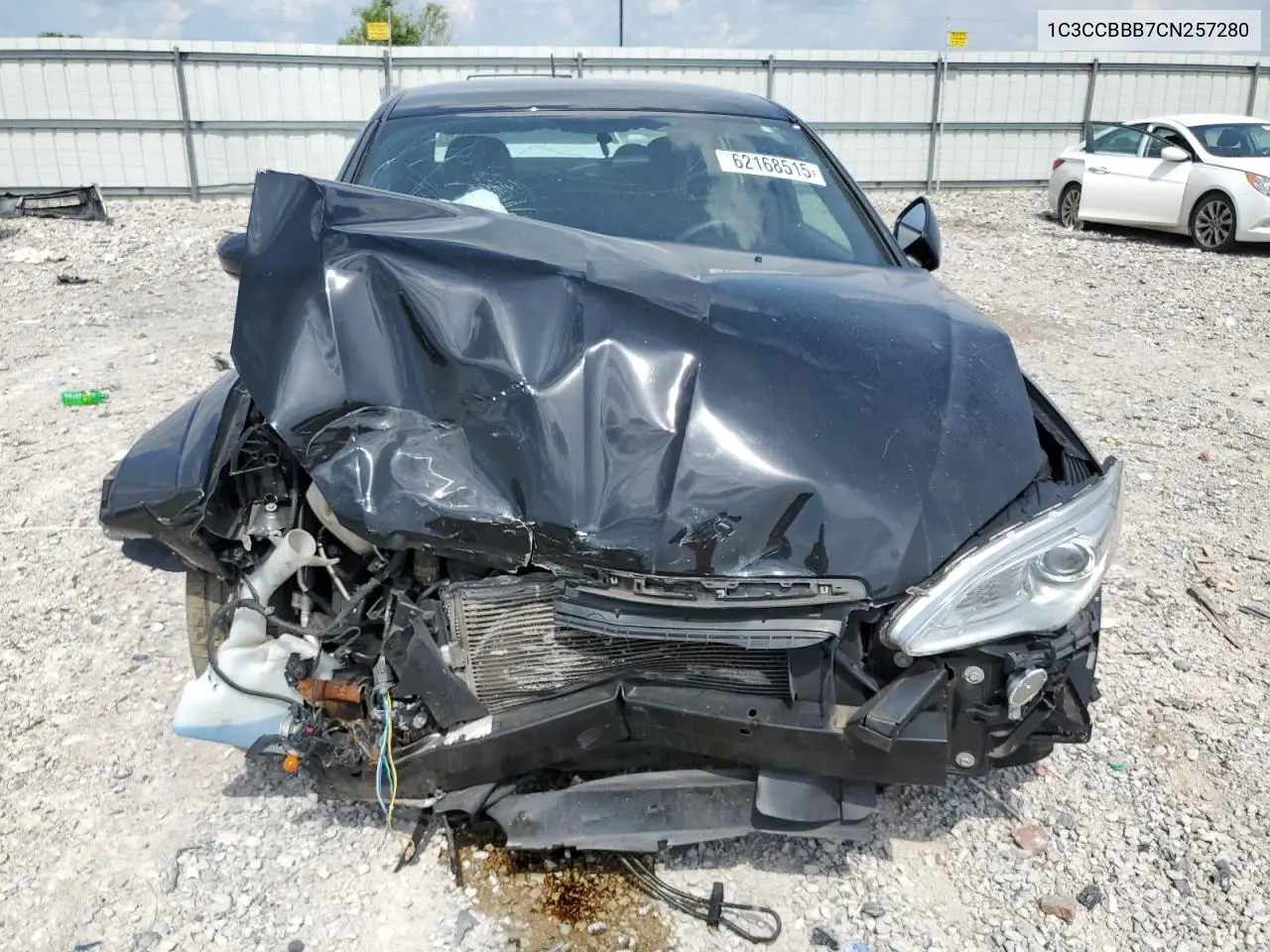 2012 Chrysler 200 Touring VIN: 1C3CCBBB7CN257280 Lot: 62168515