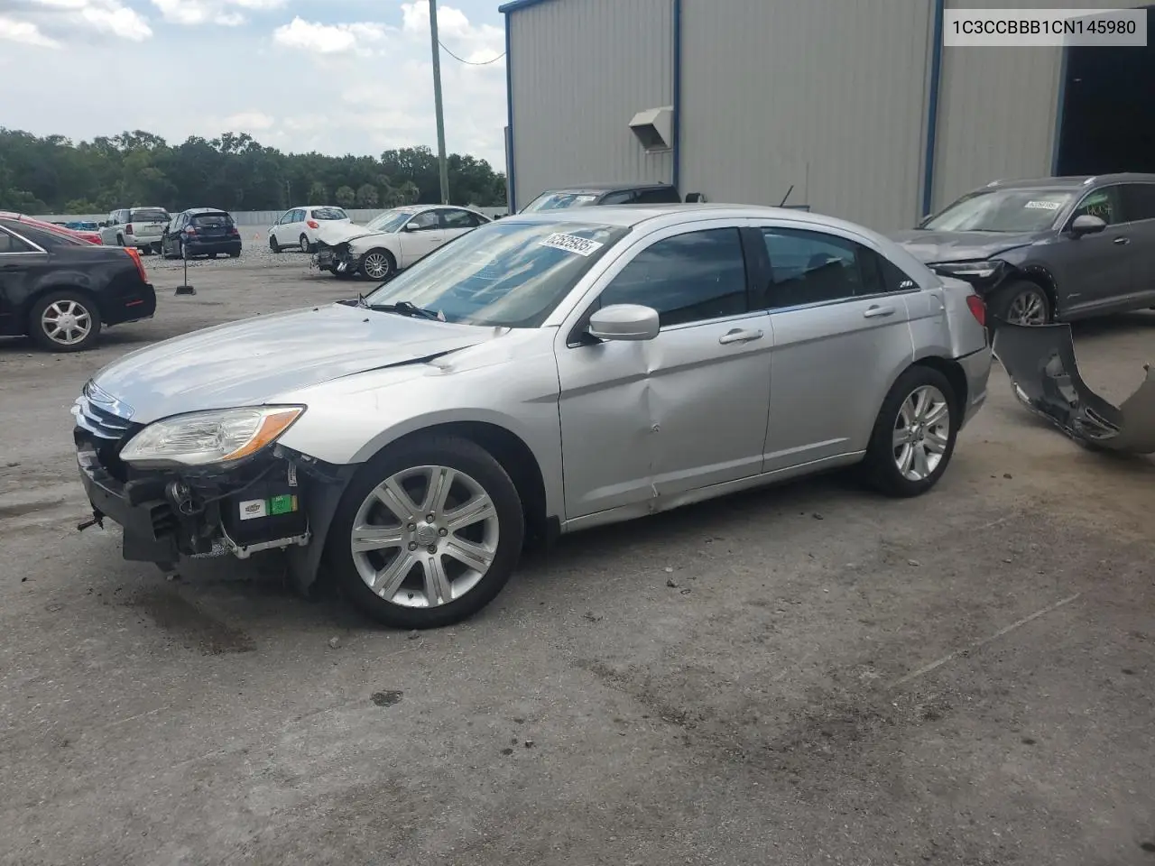 2012 Chrysler 200 Touring VIN: 1C3CCBBB1CN145980 Lot: 62525935