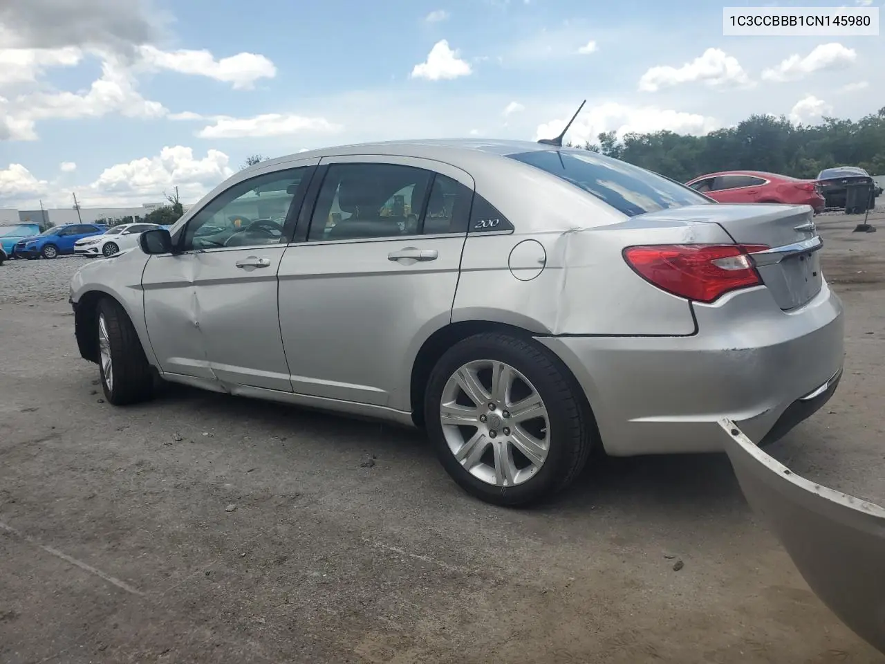 2012 Chrysler 200 Touring VIN: 1C3CCBBB1CN145980 Lot: 62525935