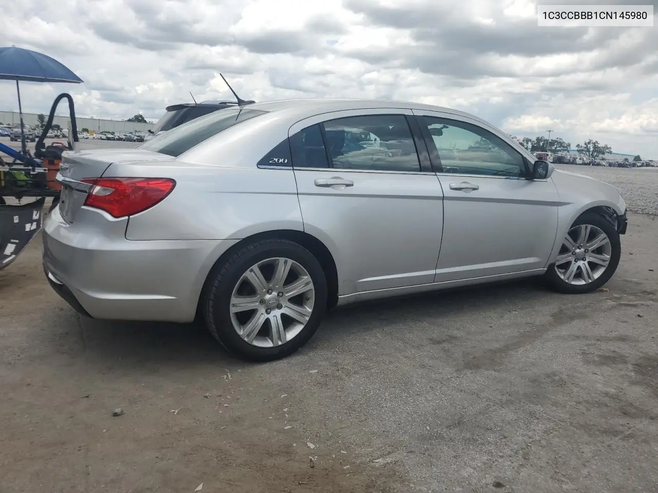 2012 Chrysler 200 Touring VIN: 1C3CCBBB1CN145980 Lot: 62525935